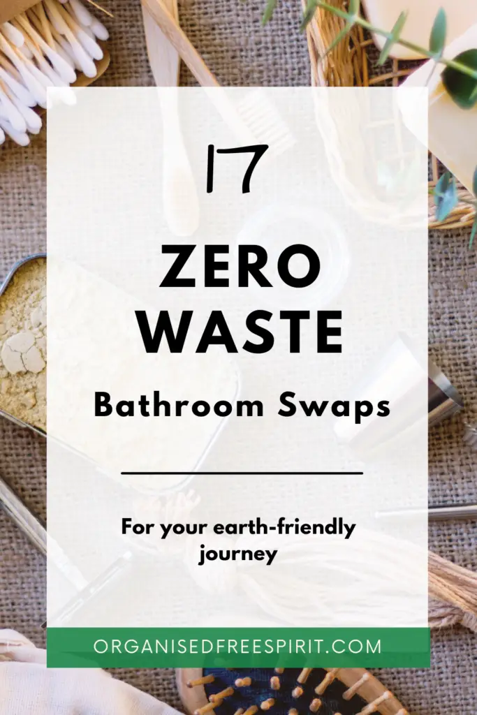 Zero Waste Bathroom Swaps PIN
