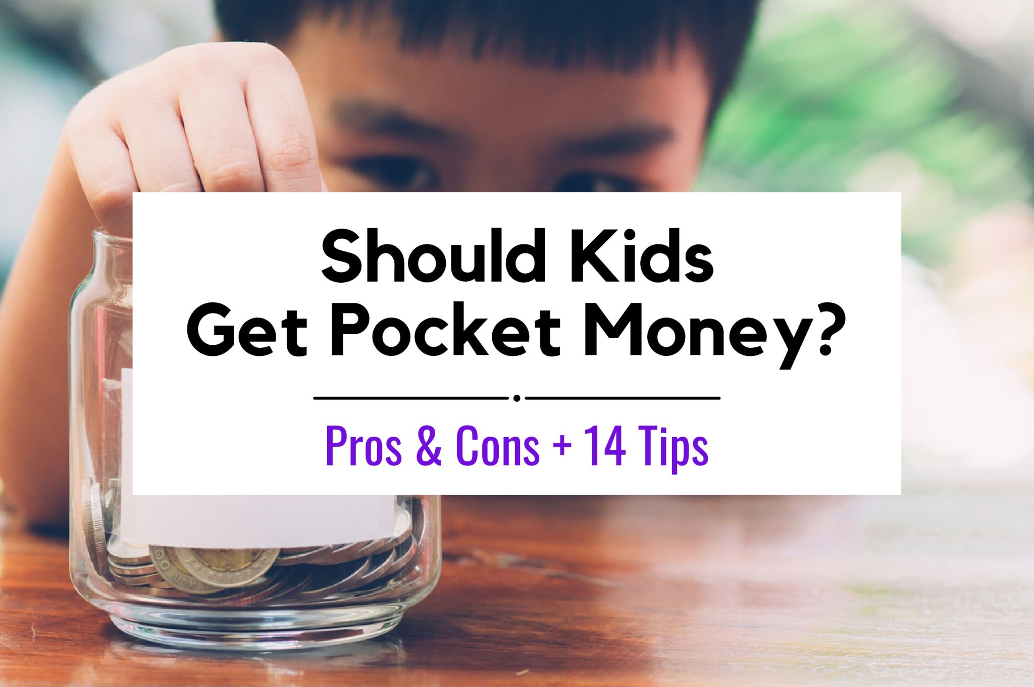 Should Parents Give Kids Pocket Money?