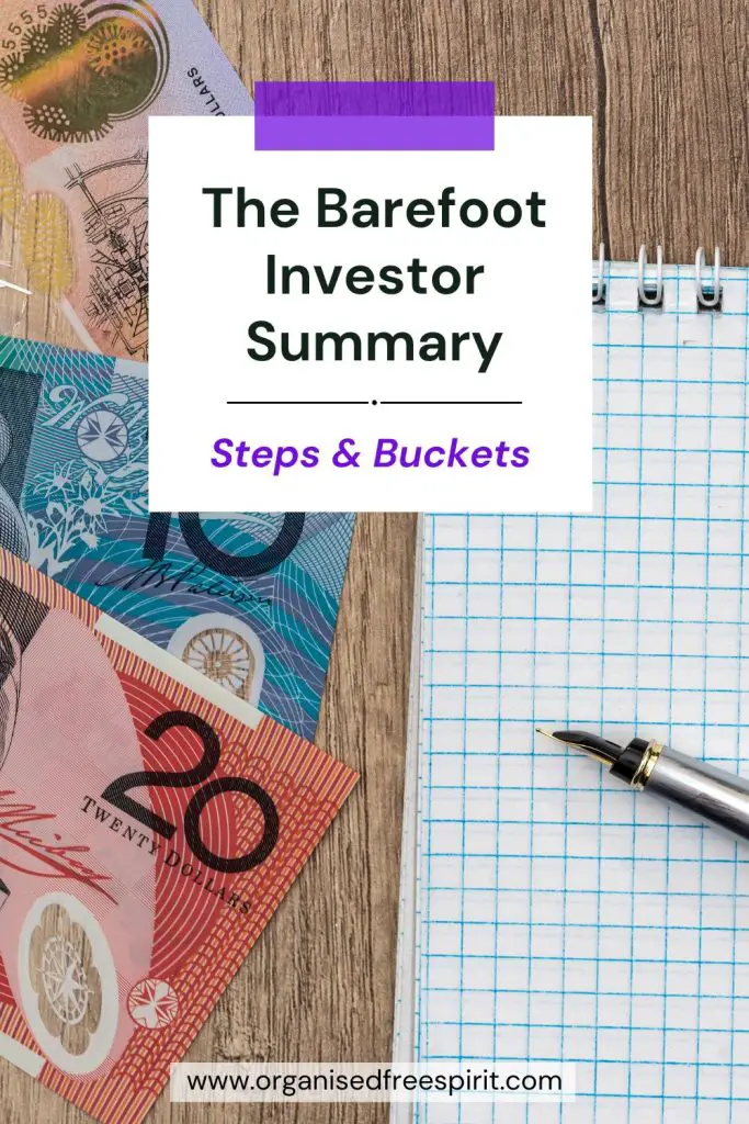 The Barefoot Investor Summary (buckets & steps) - PIN