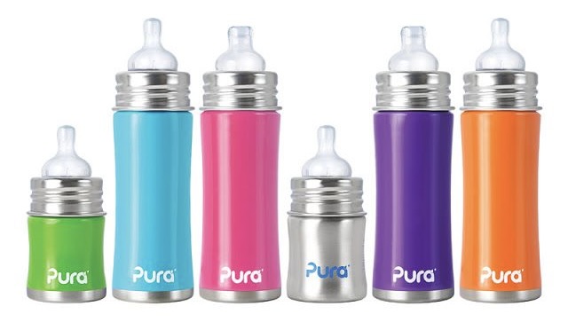 Pura Stainless Steel Baby Bottles
