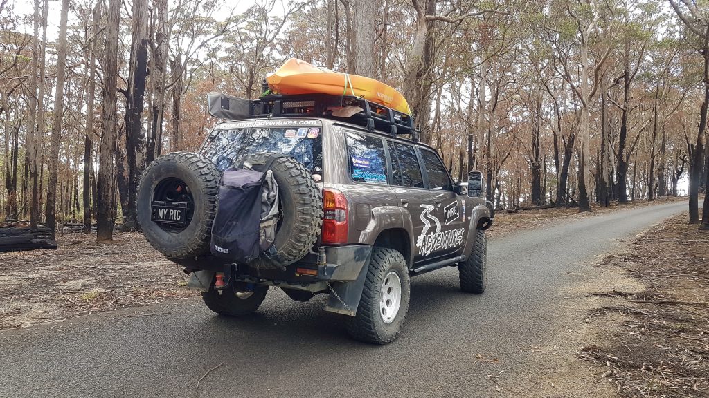 Dirty Gear Rubbish Bag, Camping, Travelling, 4WD