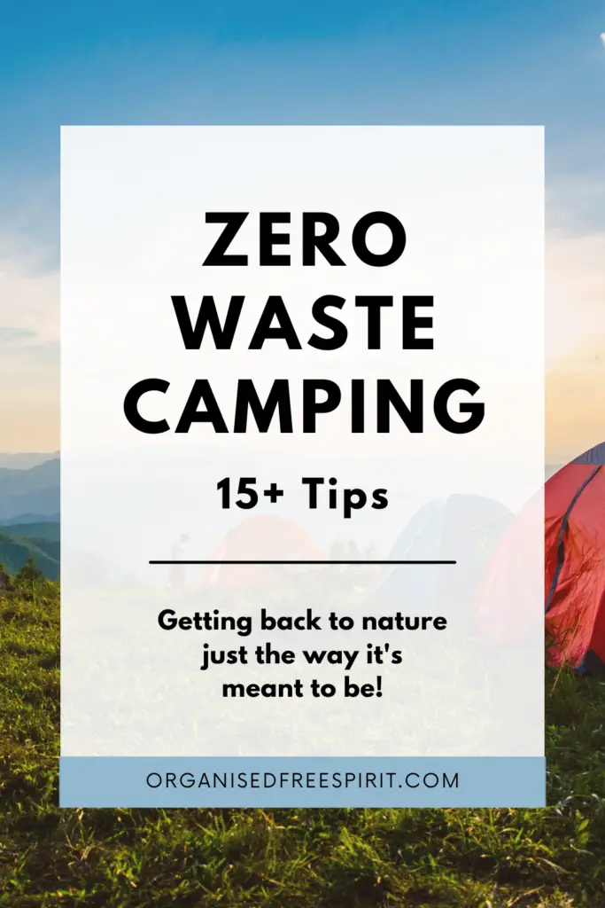 Zero Waste Camping PIN