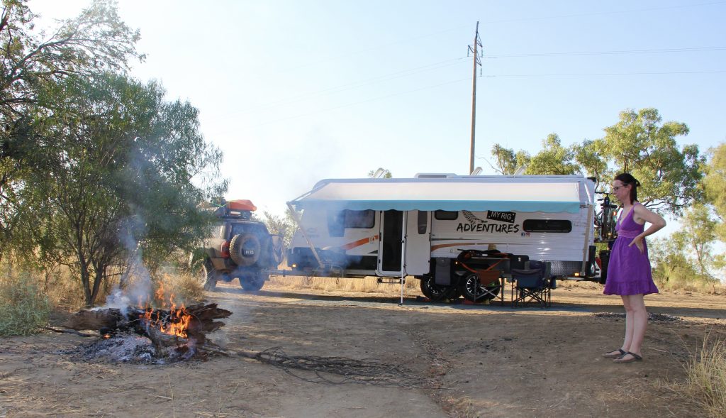Campfire, Caravanning, Camping