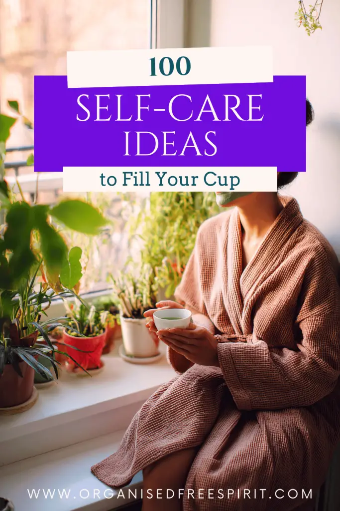 100 Self-care Ideas PIN
