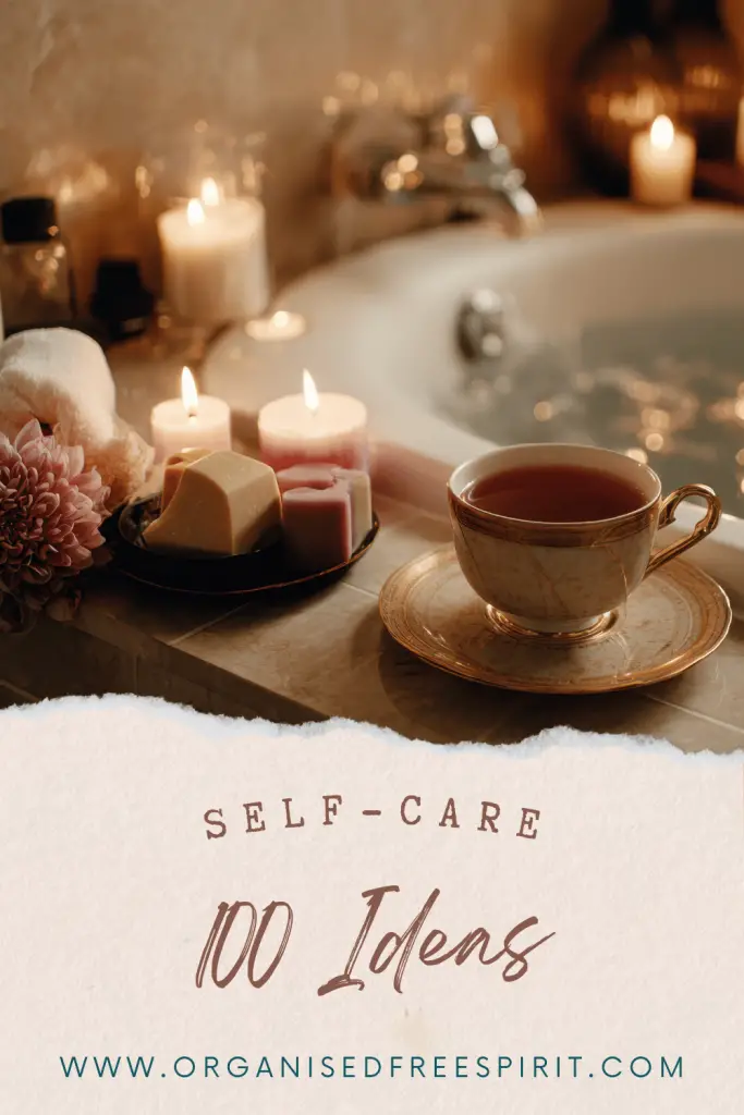 100 Self-care Ideas PIN