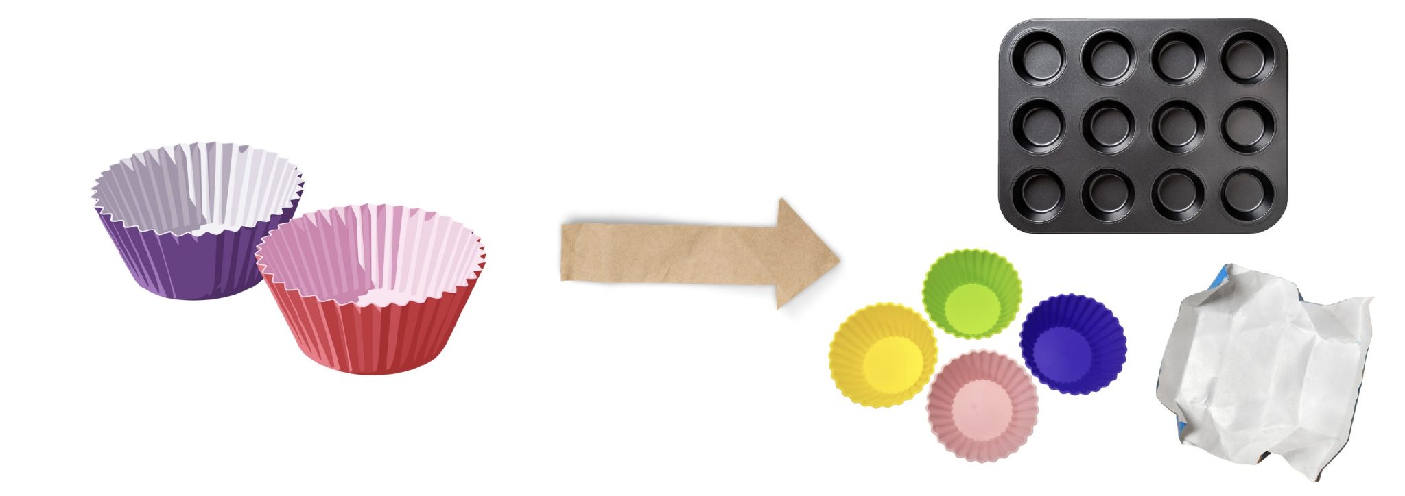 Zero Waste Baking Swaps - silicone or metal baking trays