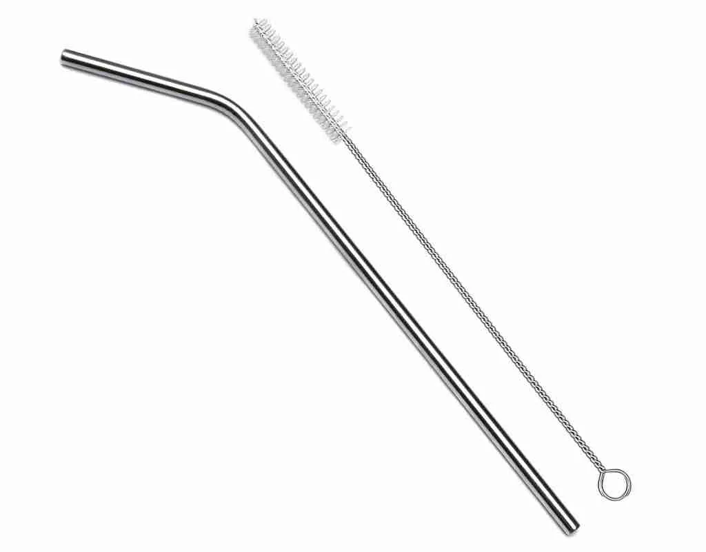 Stainless Steel Straw & Brush