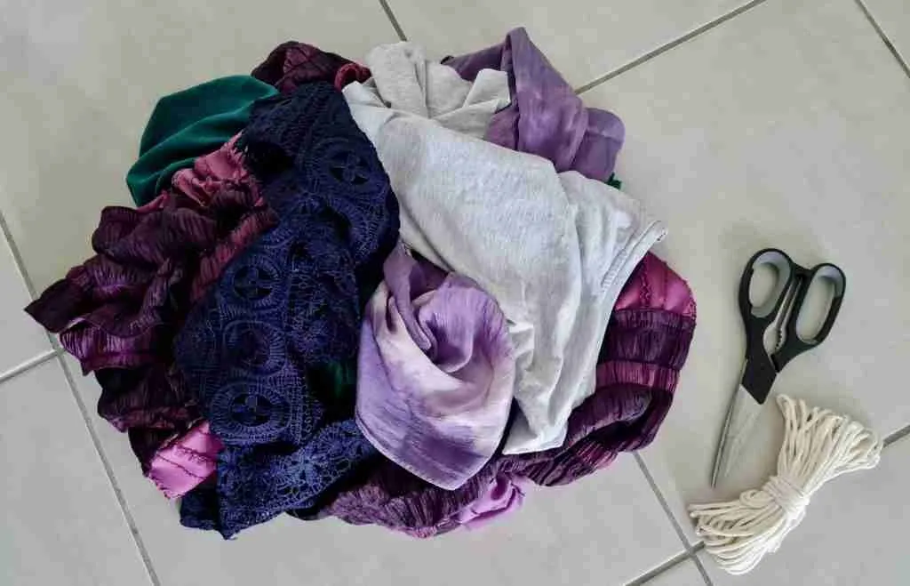 Fabric Scrap Bunting Supplies