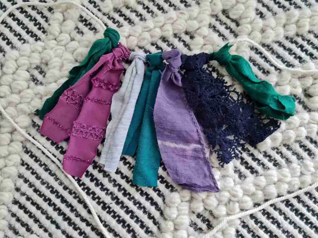 Fabric Scrap Bunting