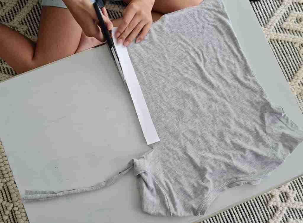 Scrap Fabric Bunting strips