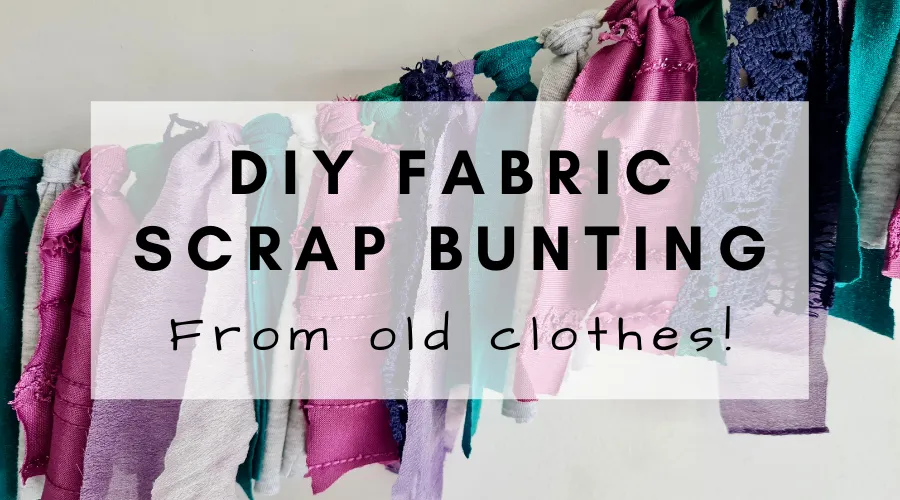 DIY Fabric Scrap Bunting