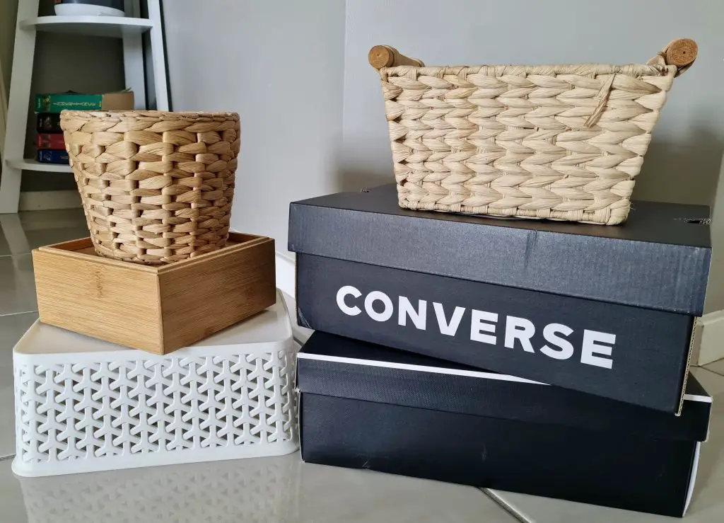 Eco-friendly Zero Waste Gift-wrap (upcycled baskets & boxes)