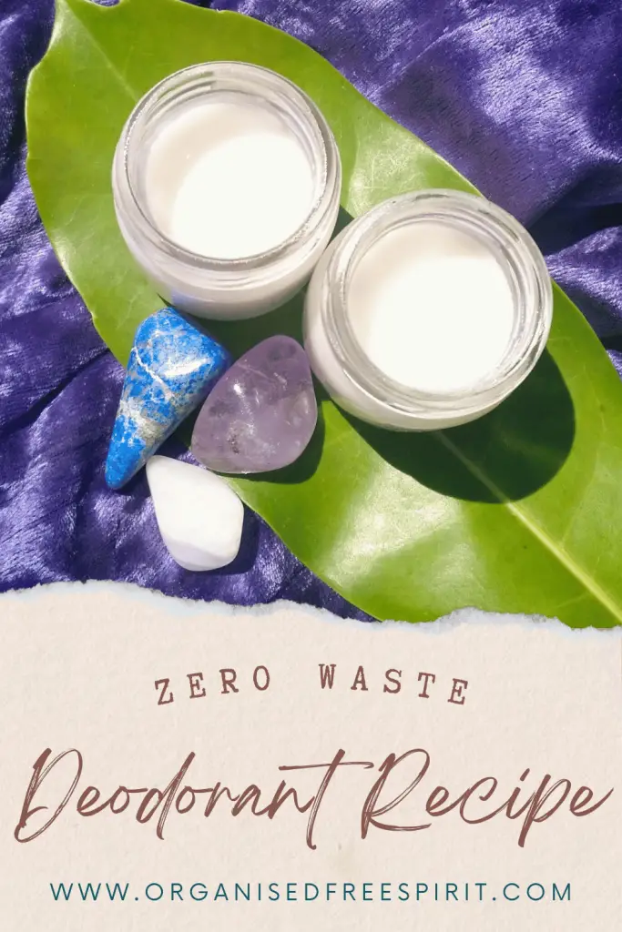 Zero Waste Natural DIY Deodorant - PIN