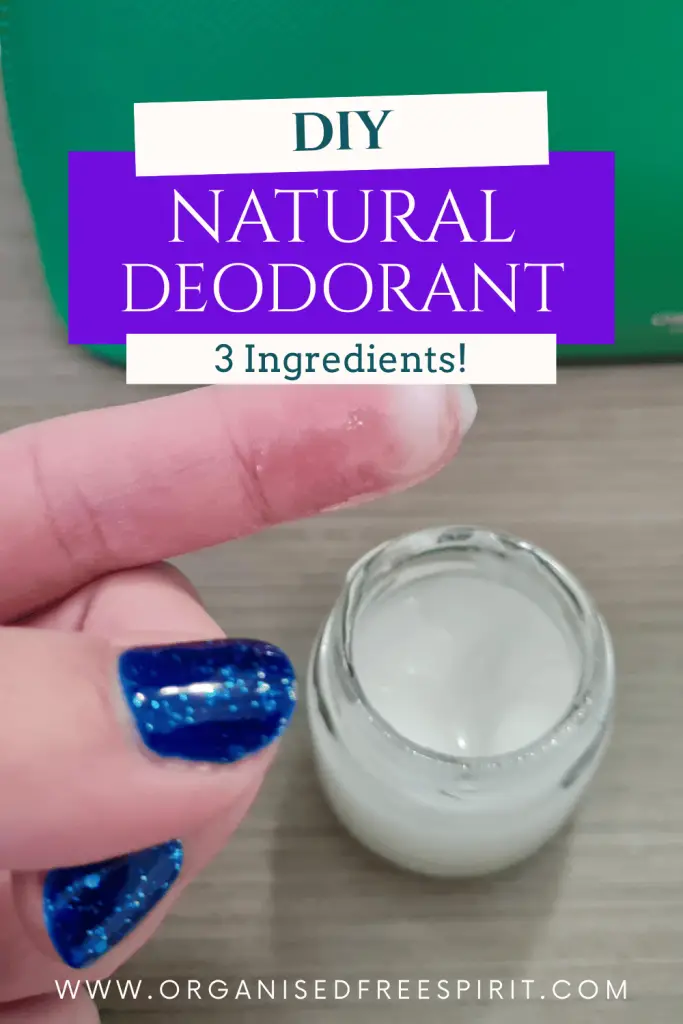DIY Zero Waste Natural Deodorant - PIN