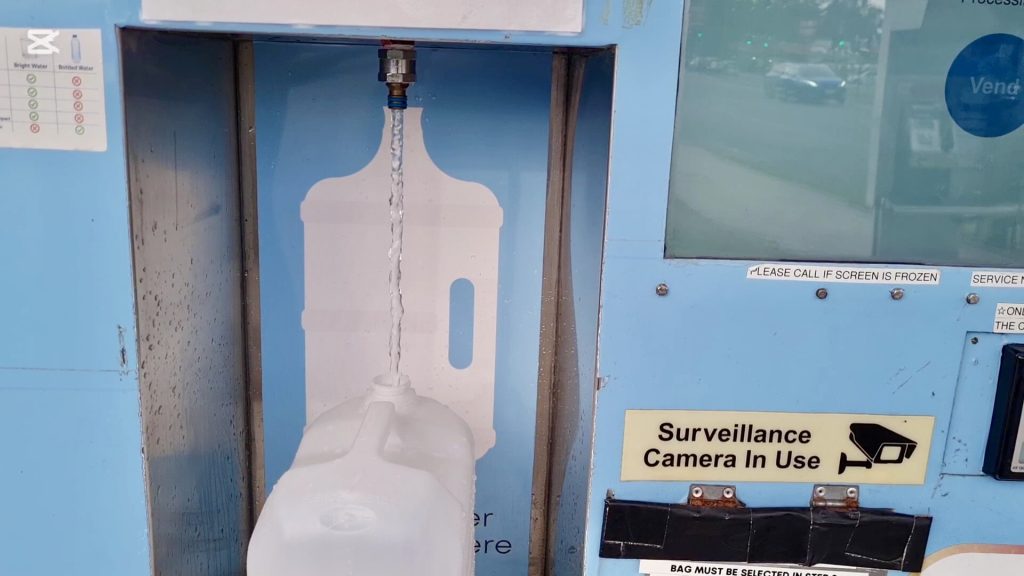 Water Vending Machine Station