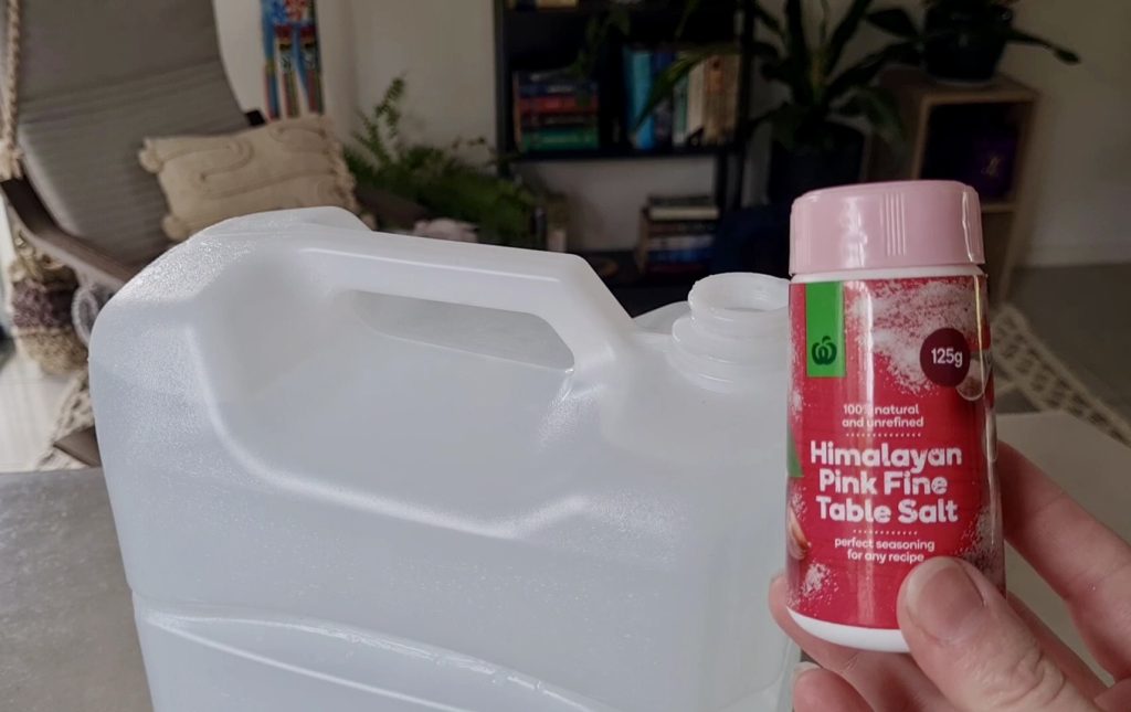 Remineralising Reverse Osmosis Water with Pink Himalayan Salt