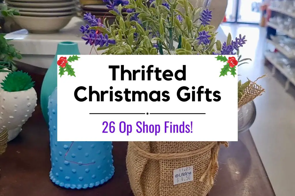 Thrifted Christmas Gift Ideas