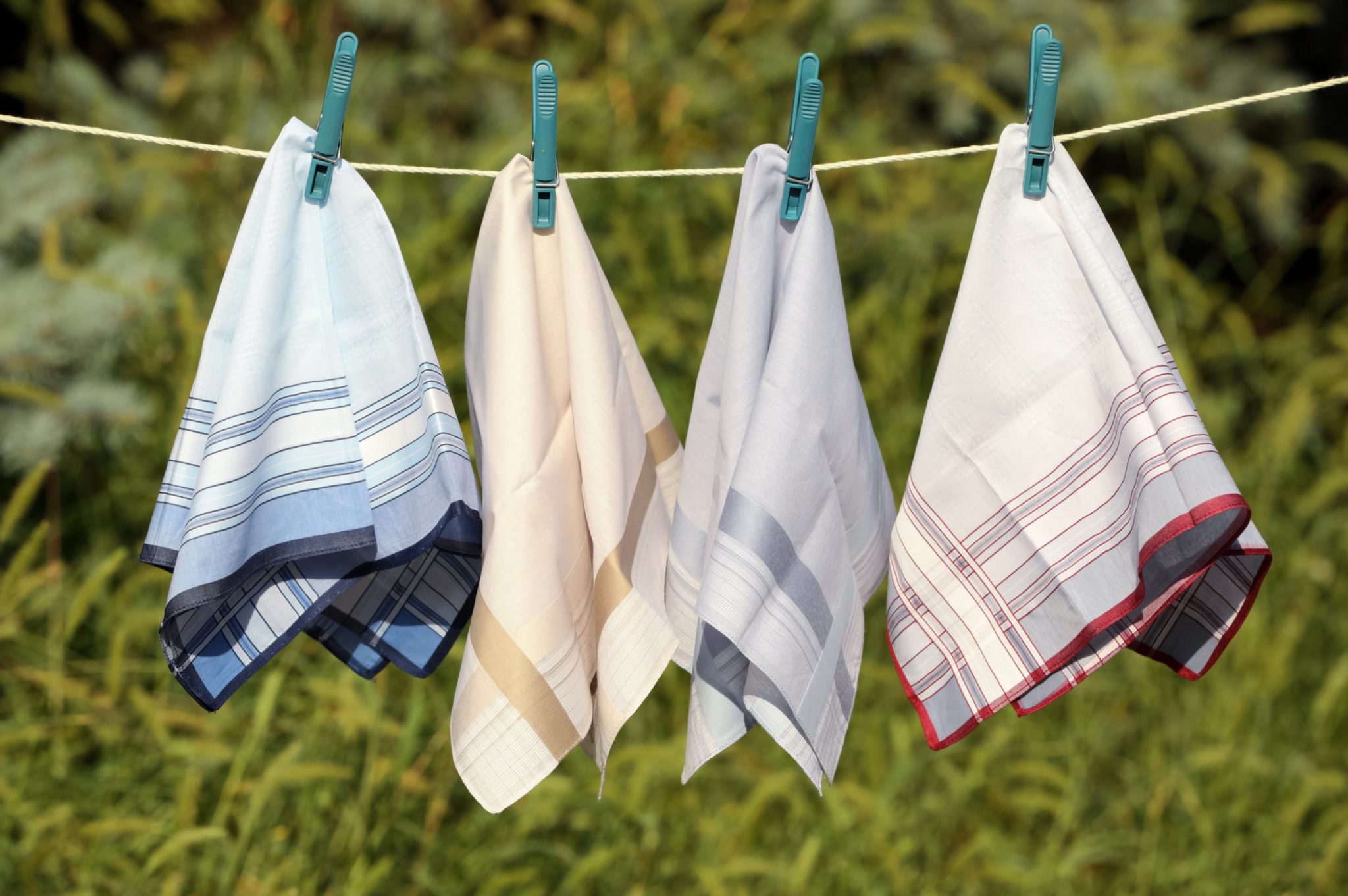 Hankies on the Washing Line