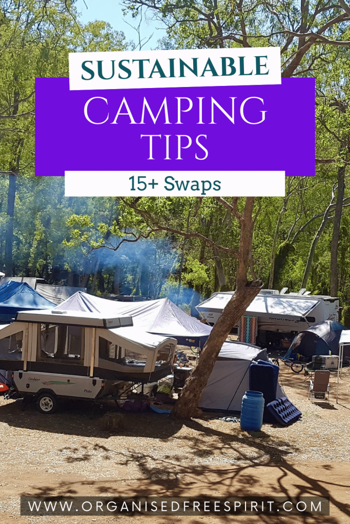 Zero Waste Camping Tips PIN