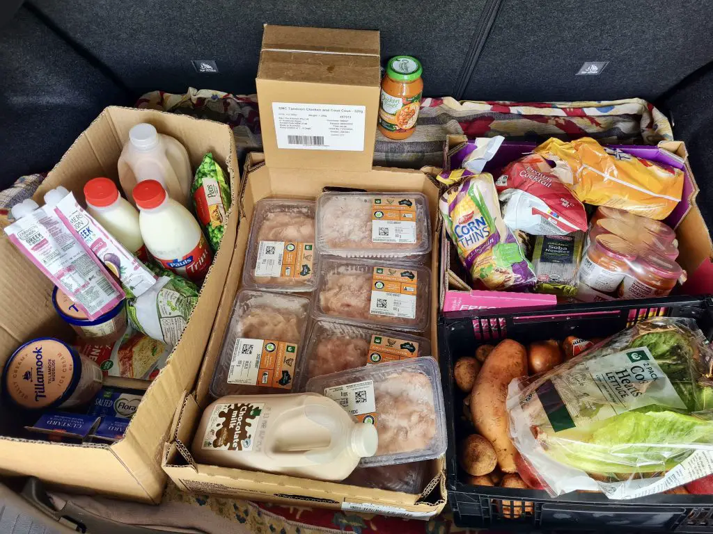 Groceries, Food, Trolley Haul