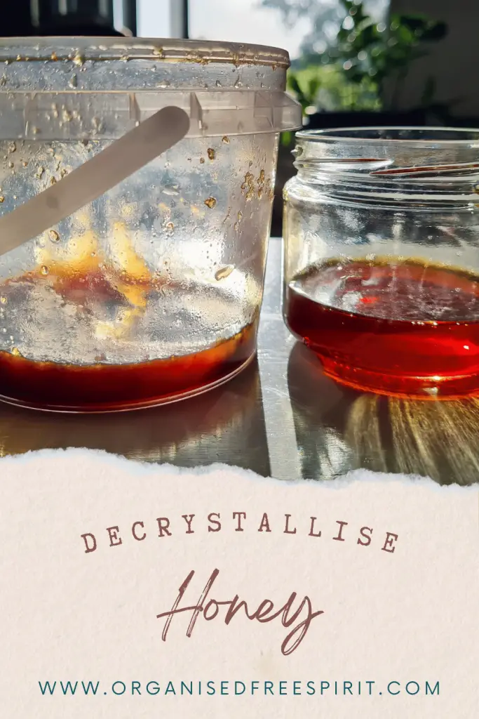 How to Decrystallise Honey Naturally - PIN