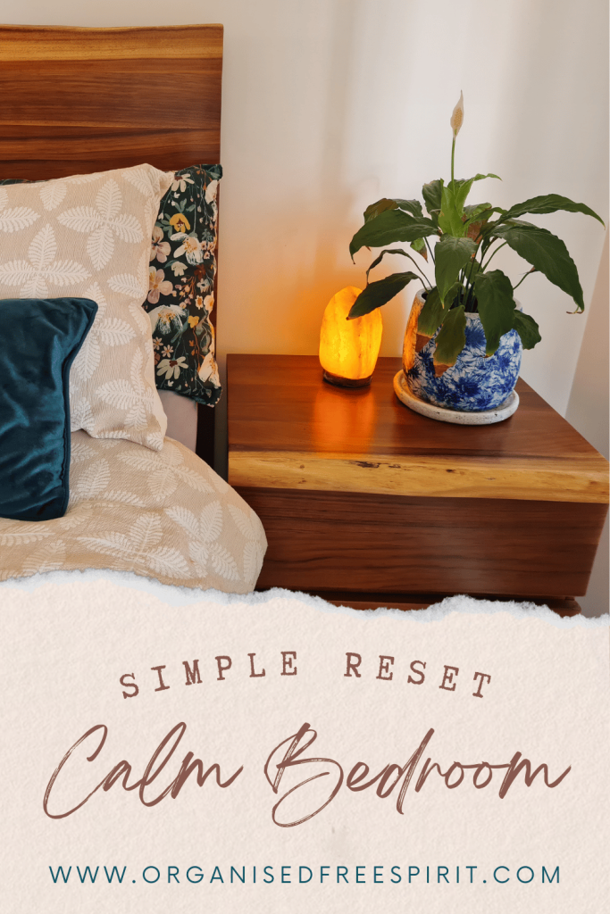 Simple Calm Bedroom Reset - PIN