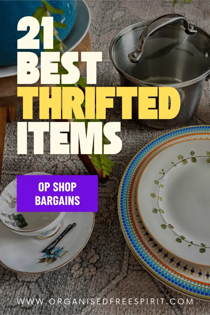 Most-Loved Pre-Loved Items (Op Shop, Thrifted) - PIN