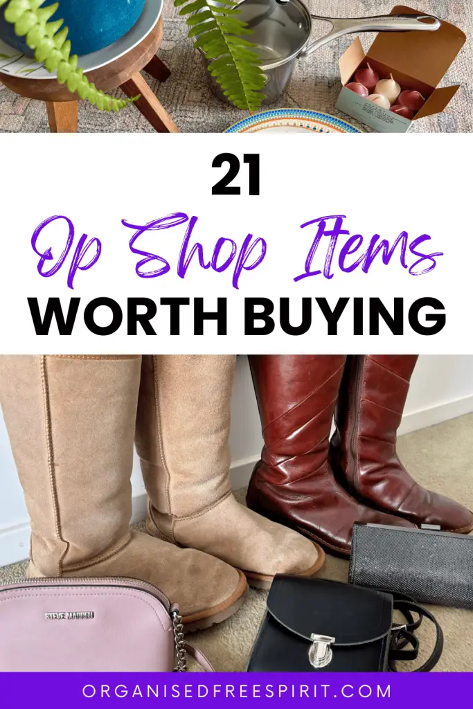 Most-Loved Pre-Loved Items (Op Shop, Thrifted) - PIN