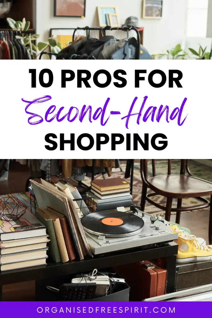 Reasons to Buy Second-Hand - PIN