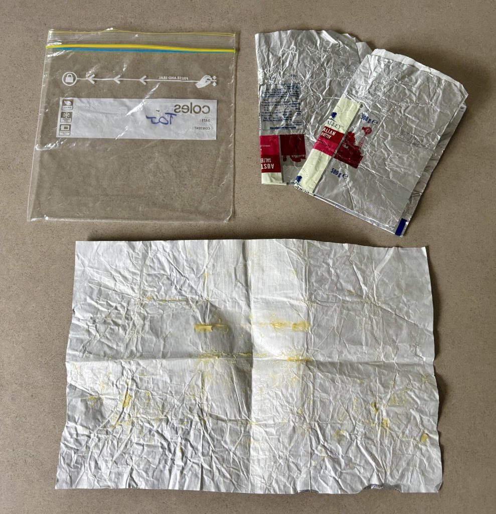 Butter Wrappers (replace baking paper & air fryer liners)