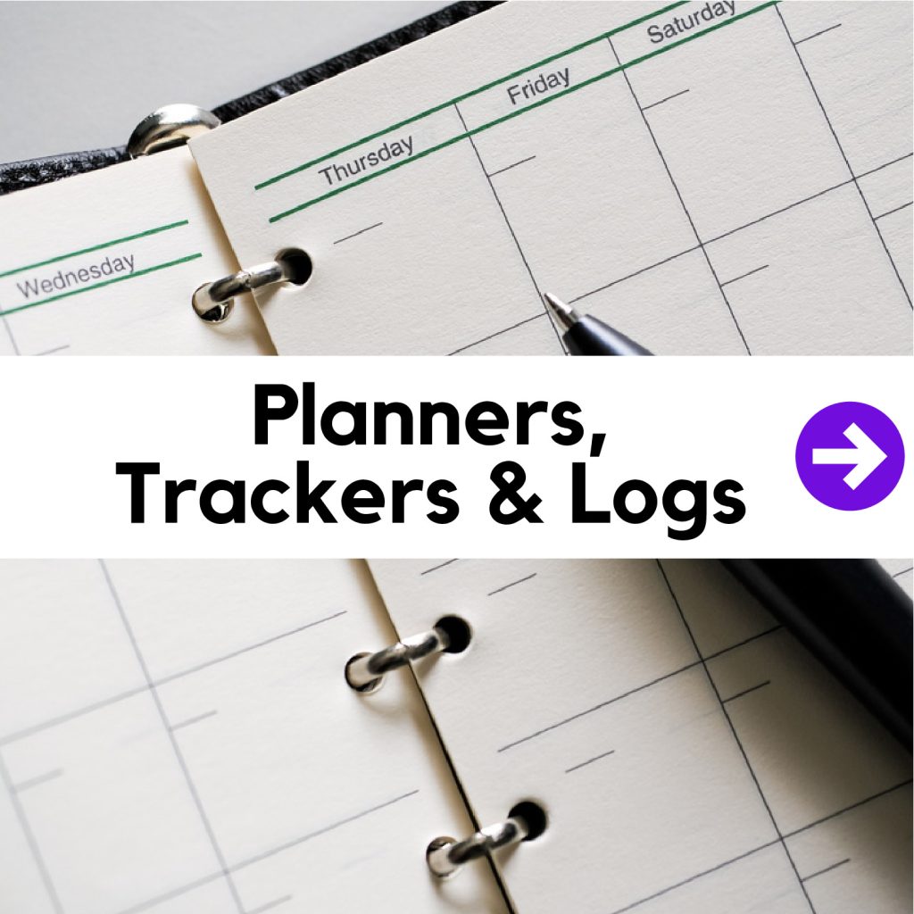 Printables - Planners, Trackers & Logs