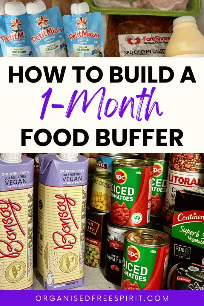 How to Build a 1-Month Food Buffer - PIN