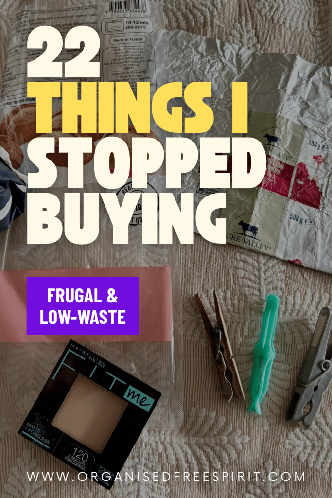 Things I Stopped Buying to Save Money & Reduce Waste - PIN