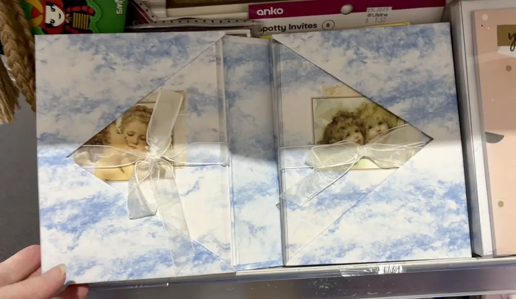 Op Shop Finds - Angel Notepaper