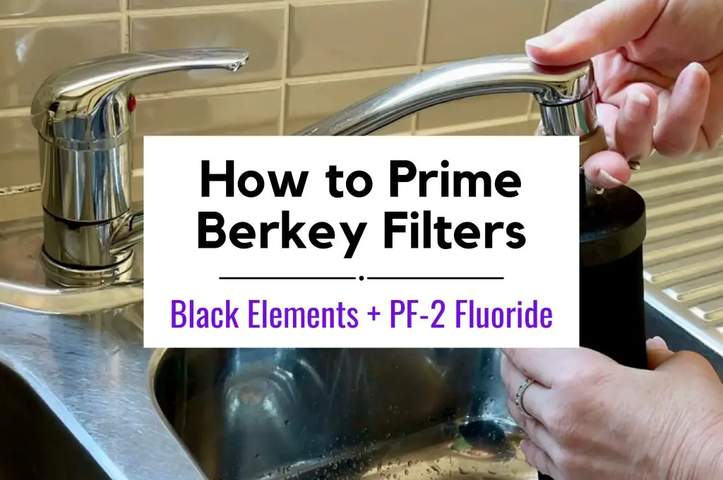 How to Prime & Install Berkey Filters (Black Elements + PF-2 Fluoride)