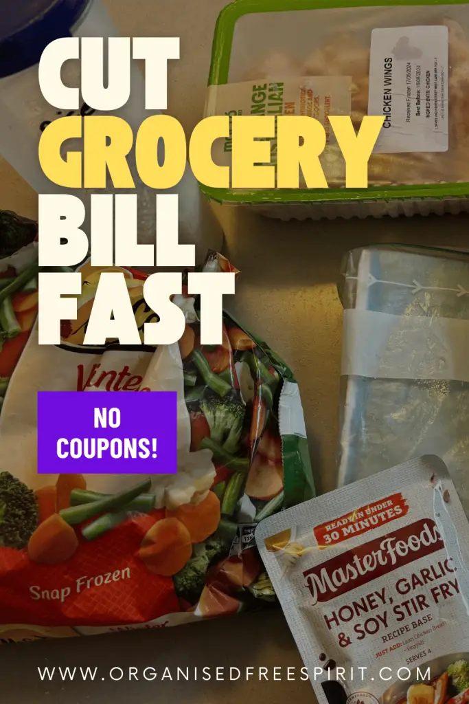 Cut Your Grocery Bill in Half - PIN