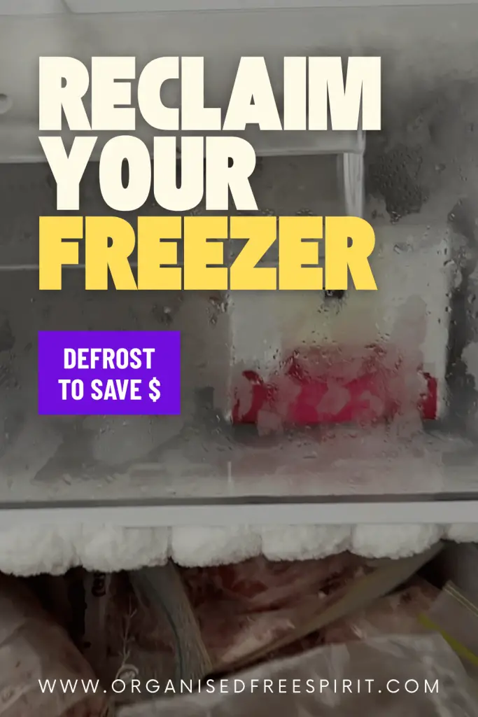 Defrost Your Freezer to Save Space & Money - PIN