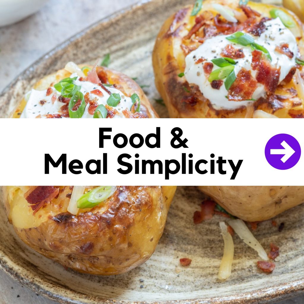 Food & Meal Simplicity 
Thumbnail Feature Image