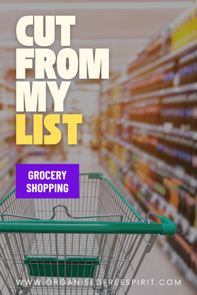 Things I No Longer Add to My Shopping List - PIN