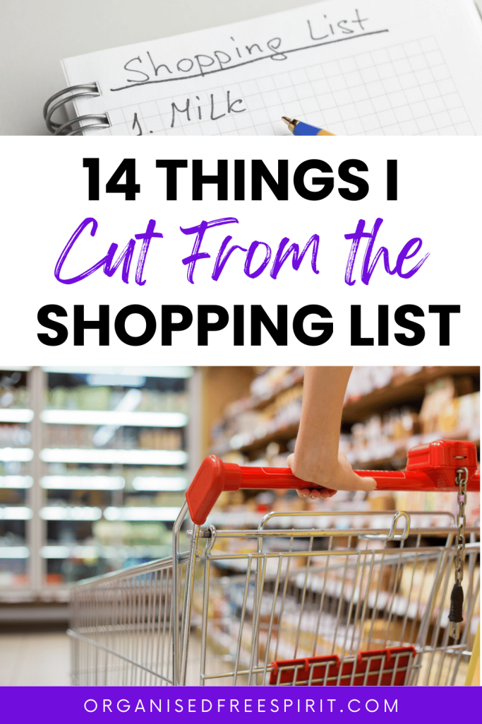 Things I No Longer Add to My Shopping List - PIN